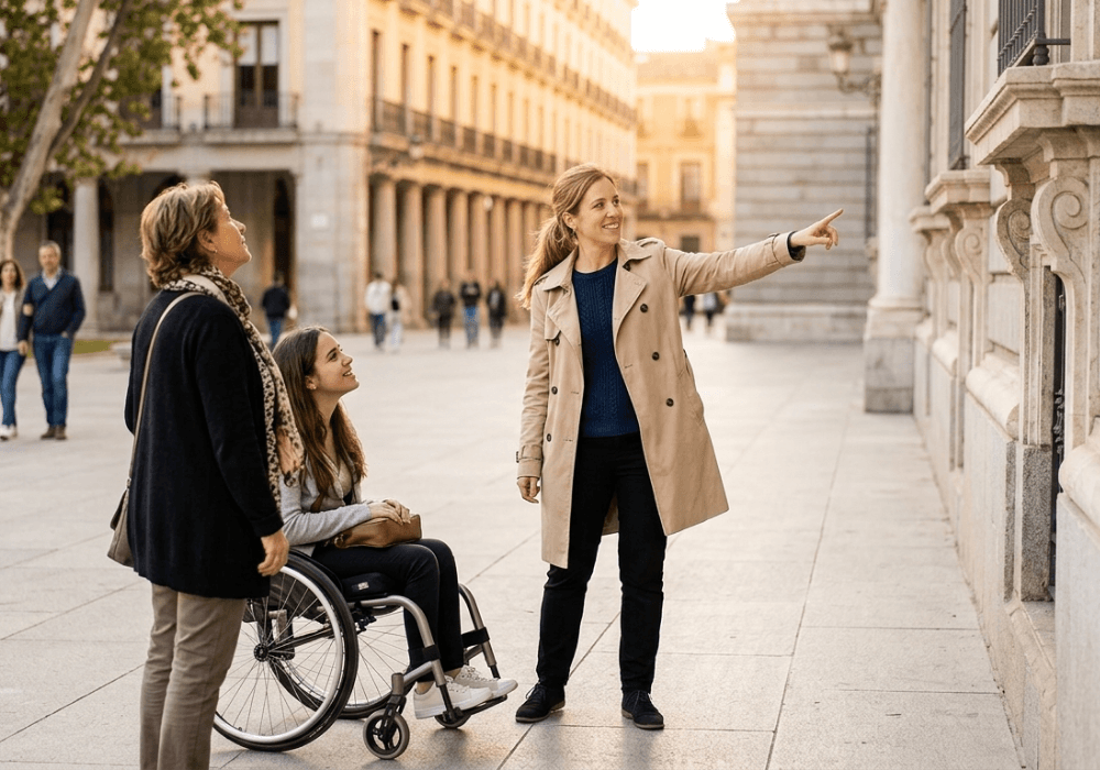 Kényelmes séta Madridban